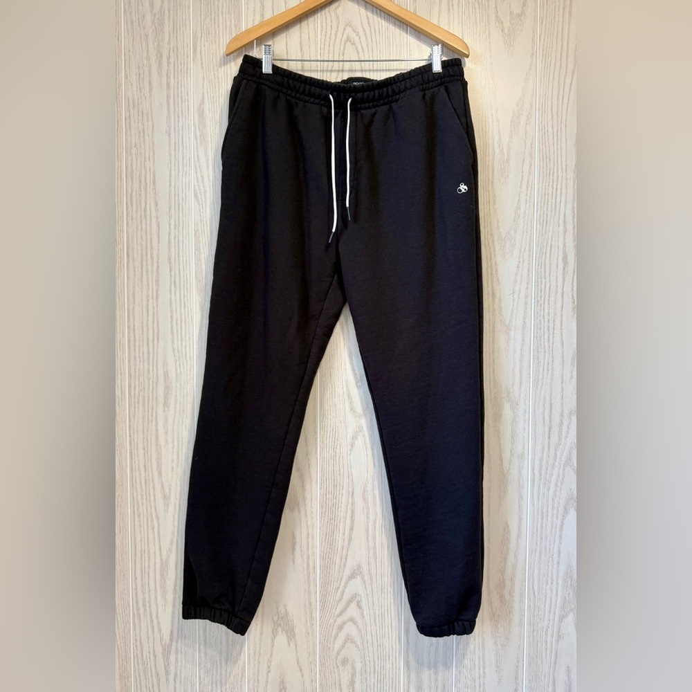 Scotch & Soda Amsterdam black fleece jogger sweatpants men size L